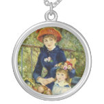 Renoir Mother and Girl Necklace