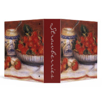Renoir: Strawberries Binder