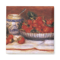 Renoir: Strawberries Magnets