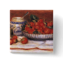 Renoir: Strawberries Pinback Button