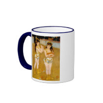Renoir's Acrobats at the Cirque Fernando (1879) Mugs