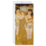Renoir's Acrobats at the Cirque Fernando (1879) Custom Rack Card