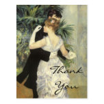 Renoir's City Dance Postcard