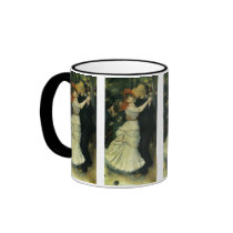 Renoir's Dance at Bougival mugs