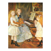 Renoir's Daughters of Catulle Mendes posters by MasterpieceCafe Renoir's Daughters of Catulle Mendes posters