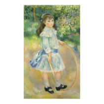 Renoir's Girl with a Hoop posters