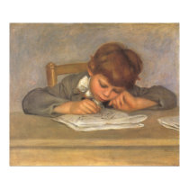 Renoir's Jean Drawing posters