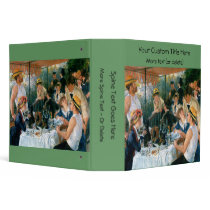 Renoir's Luncheon of the Boating Party (1881) binders