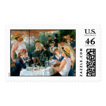 Renoir's Luncheon of the Boating Party (1881) Stamp