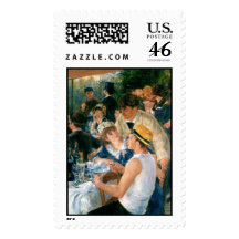 Renoir's Luncheon of the Boating Party (1881) Postage Stamp