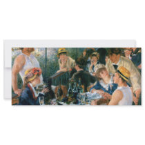 Renoir's Luncheon of the Boating Party (1881) Customized Rack Card
