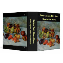 Renoir's Still Life with Mediterranean Fruit, 1911 binders