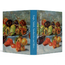 Renoir's Still Life with Mediterranean Fruit, 1911 binders