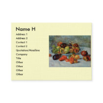 Renoir's Still Life with Mediterranean Fruit, 1911 business cards