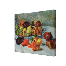 Renoir's Still Life with Mediterranean Fruit, 1911 Canvas Print