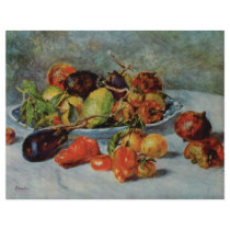 Renoir's Still Life with Mediterranean Fruit, 1911 flyers by MasterpieceGallery Renoir's Still Life with Mediterranean Fruit, 1911 flyers