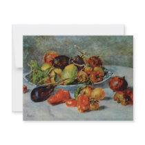 Renoir's Still Life with Mediterranean Fruit, 1911 Custom Invite