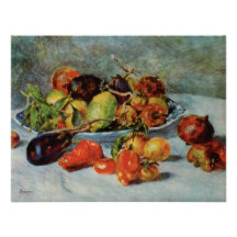 Renoir's Still Life with Mediterranean Fruit, 1911 Custom Invite