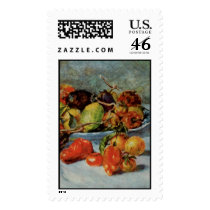 Renoir's Still Life with Mediterranean Fruit, 1911 Stamp