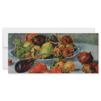 Renoir's Still Life with Mediterranean Fruit, 1911 Custom Rack Cards