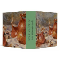Renoir's Still Life with Onions (1881) binders by MasterpieceGallery Renoir's Still Life with Onions (1881) binders