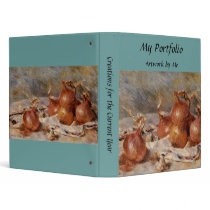Renoir's Still Life with Onions (1881) binders by MasterpieceGallery Renoir's Still Life with Onions (1881) binders