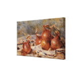 Renoir's Still Life with Onions (1881) Stretched Canvas Prints
