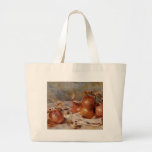 Renoir's Still Life with Onions (1881) Canvas Bag