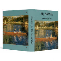 Renoir's The Seine at Asnières (The Skiff) ca 1879 binders
