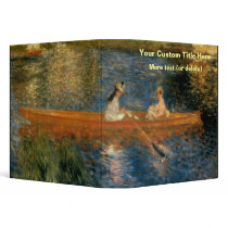 Renoir's The Seine at Asnières (The Skiff) ca 1879 binders