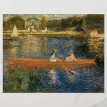 Renoir's The Seine at Asnières (The Skiff) ca 1879 Flyers