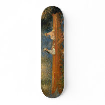 Renoir's The Seine at Asnières (The Skiff) ca 1879 skateboards