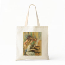Renoir's Young Girls at the Piano bags by MasterpieceCafe Renoir's Young Girls at the Piano bags