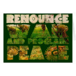 Renounce War and Proclaim Peace Cards