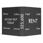 Rent Binder