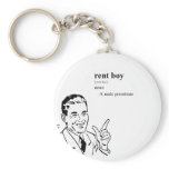 RENT BOY keychains