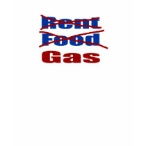 rent food gas t-shirts by DonnaGrayson rent food gas t-shirts
