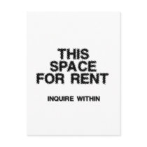 Rent Postcard by americanangst Rent Postcard