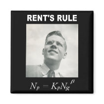RENT'S RULE MAGNET
