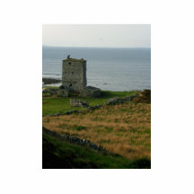 Renvyle Castle In County Galway Ireland Near Tully Acrylic Cut Out