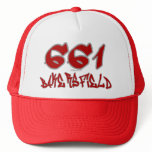Rep Bakersfield (661) Trucker Hats