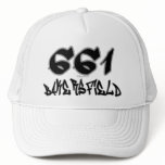 Rep Bakersfield (661) Trucker Hats