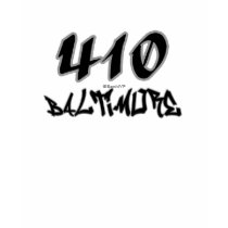 Rep Baltimore (410) t-shirts