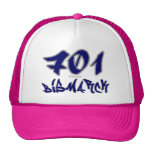 Rep Bismarck (701) Trucker Hat