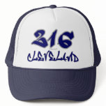 Rep Cleveland (216) Trucker Hats