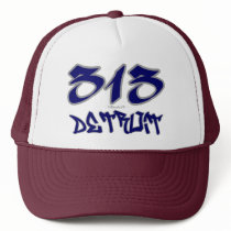 Rep Detroit (313) hats by Rep_Yo_City Rep Detroit (313) hats