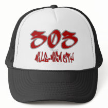 Rep Mile-High City (303) hats by Rep_Yo_City Rep Mile-High City (303) hats