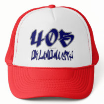 Rep Oklahoma City (405) Trucker Hat