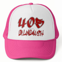 Rep Oklahoma City (405) Trucker Hat