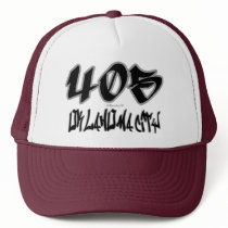 Rep Oklahoma City (405) Trucker Hat